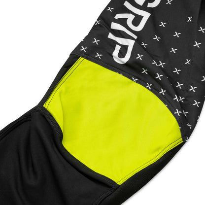 X-GRIP Tungsten black/acid-yellow nadrág - Botos Motors