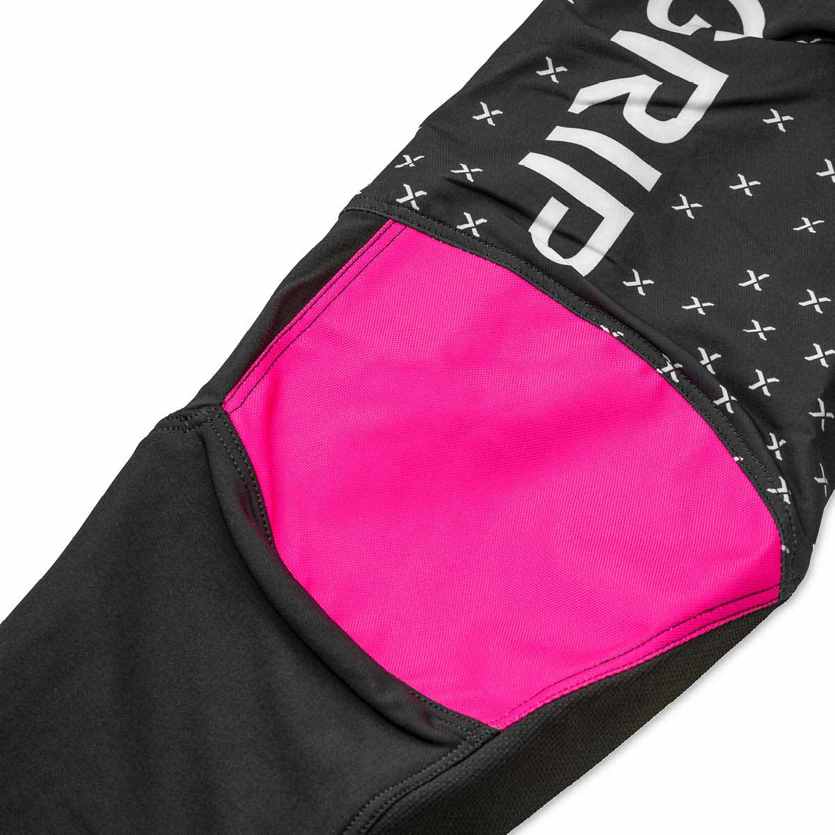 X-GRIP Tungsten black/pink nadrág - Botos Motors