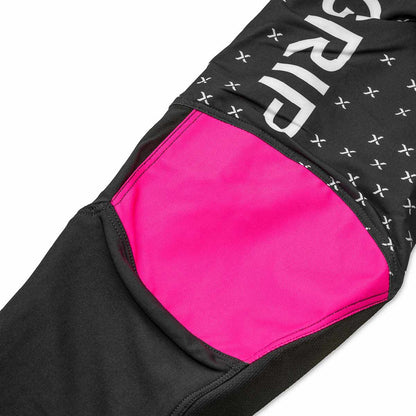 X-GRIP Tungsten black/pink nadrág - Botos Motors