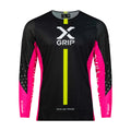 X-GRIP Tungsten black/pink mez
