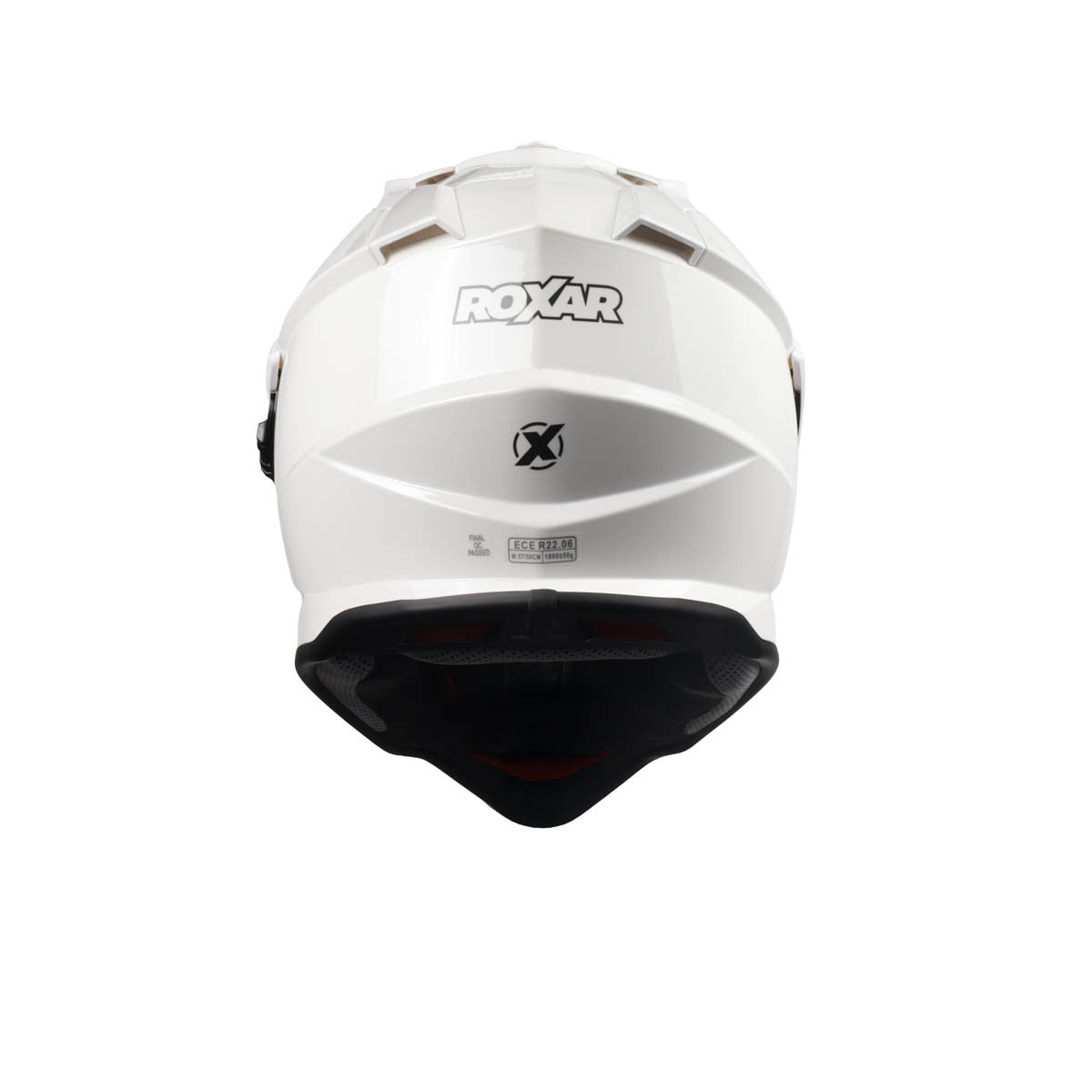 Roxar ADV Z-line Glossy White bukósisak - Botos Motors