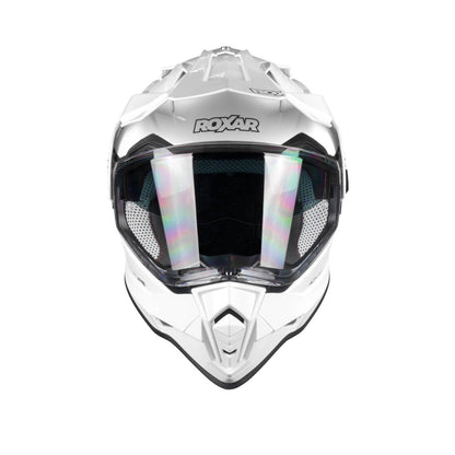 Roxar ADV Z-line Glossy White bukósisak - Botos Motors