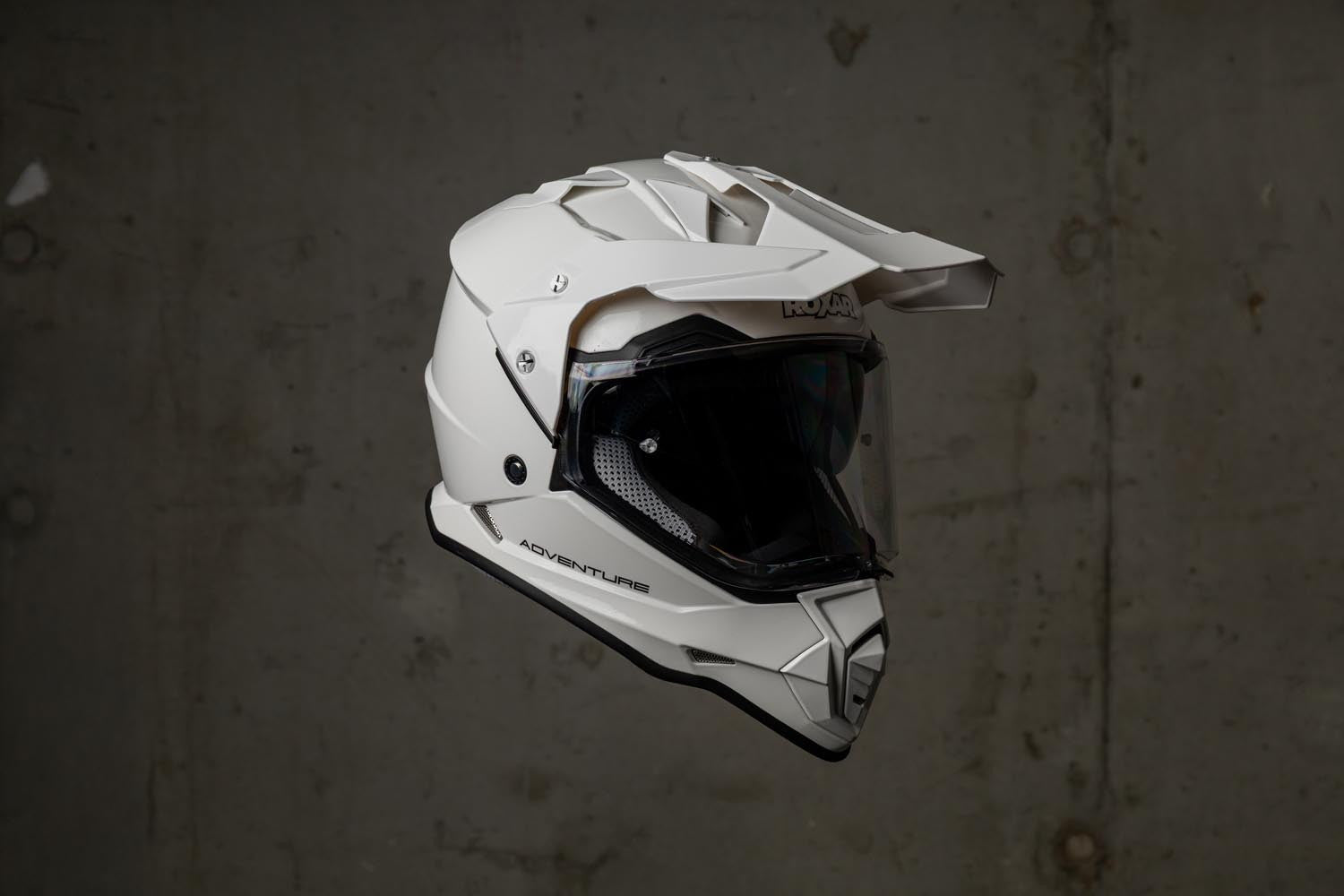 Roxar ADV Z-line Glossy White bukósisak - Botos Motors