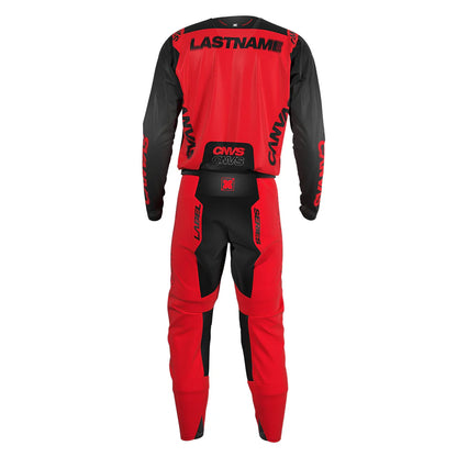 Canvas Label Series 10 Red Black -egyedi - Botos Motors Tuning