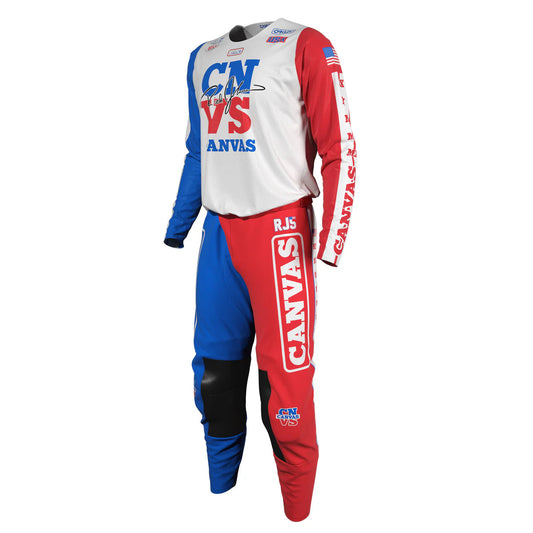 Canvas Label Series 5 Rick Johnson Edition Red&White&Blue gyerek -egyedi - Botos Motors Tuning