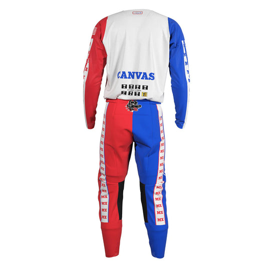 Canvas Label Series 5 Rick Johnson Edition Red&White&Blue gyerek -egyedi - Botos Motors Tuning