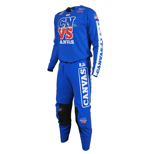 Canvas Label Series 5 Rick Johnson Edition Blue gyerek -egyedi - Botos Motors Tuning