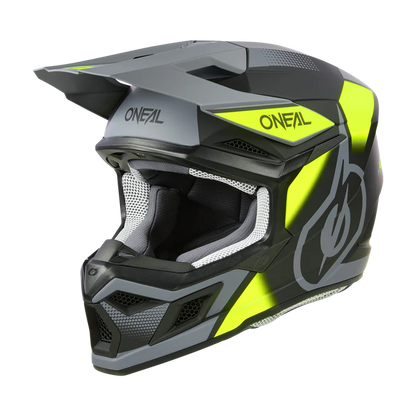 Oneal 3SRS Vision Black/neon yellow - Botos Motors Tuning