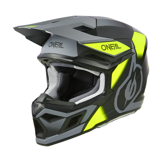 Oneal 3SRS Vision Black/neon yellow - Botos Motors Tuning