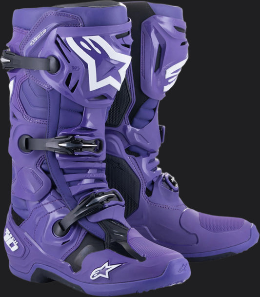 Alpinestars Tech 10 lila-fekete - Botos Motors Tuning