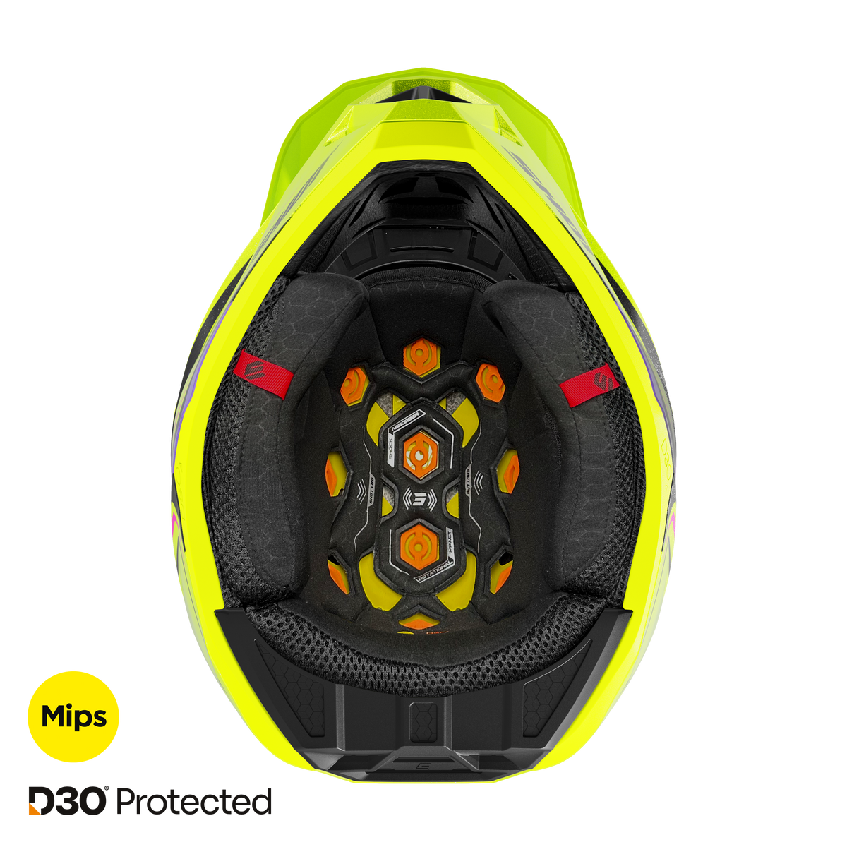 Shot Lite Glory neon yellow pearly bukósisak