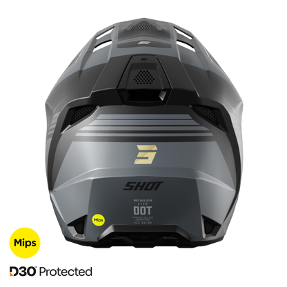 Shot Lite S10 black/grey matt bukósisak