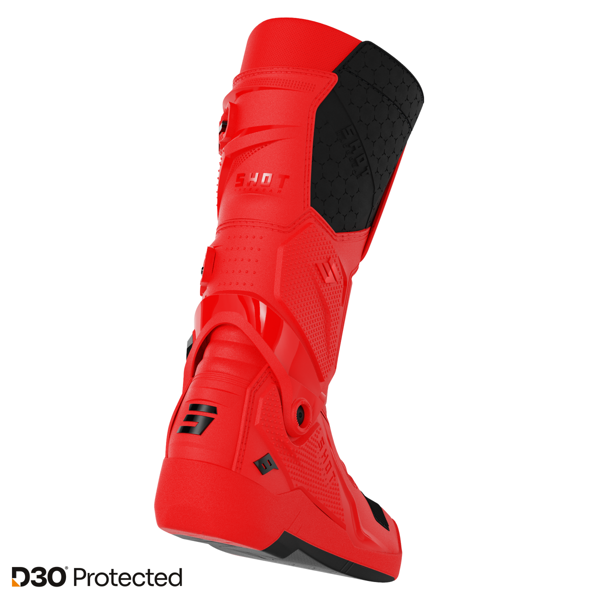 Shot Race 8 Red cross csizma