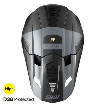 Shot Lite S10 black/grey matt bukósisak