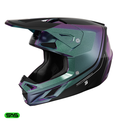 Shot Speed Fury cameleon glossy bukósisak