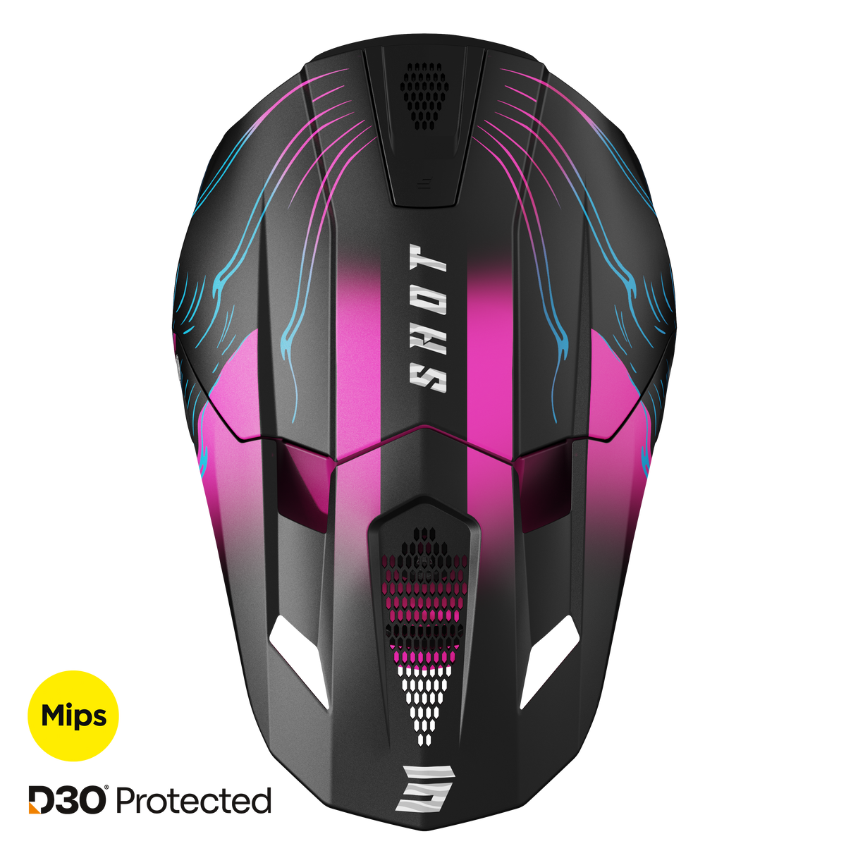 Shot Lite Volt pink matt bukósisak