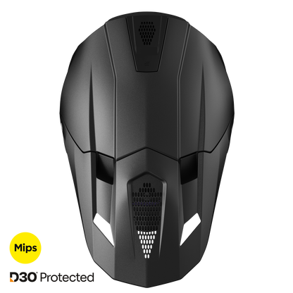Shot Lite Solid black matt bukósisak