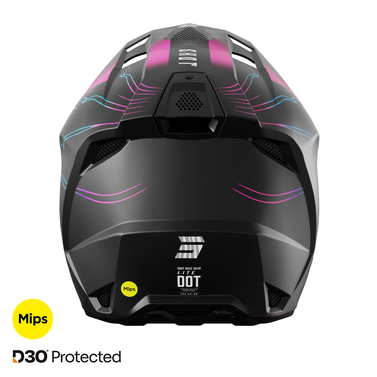 Shot Lite Volt pink matt bukósisak