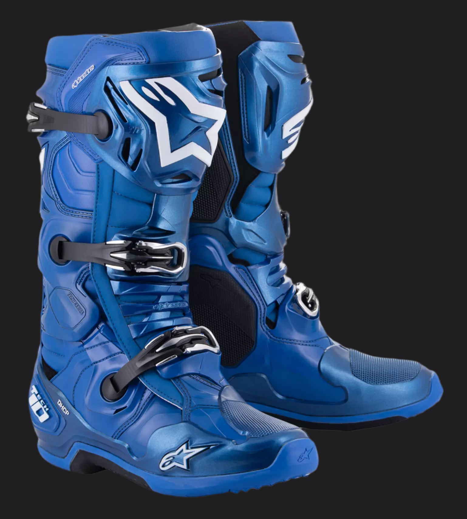Alpinestars Tech 10 kék-fekete - Botos Motors Tuning