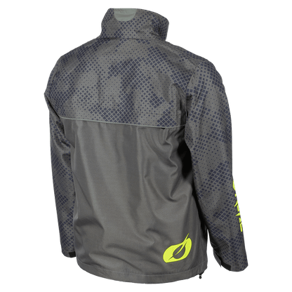 Oneal SHORE rain jacket neon/gray/yellow - Botos Motors Tuning