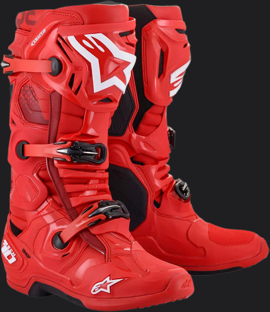 Alpinestars Tech 10 piros - Botos Motors Tuning