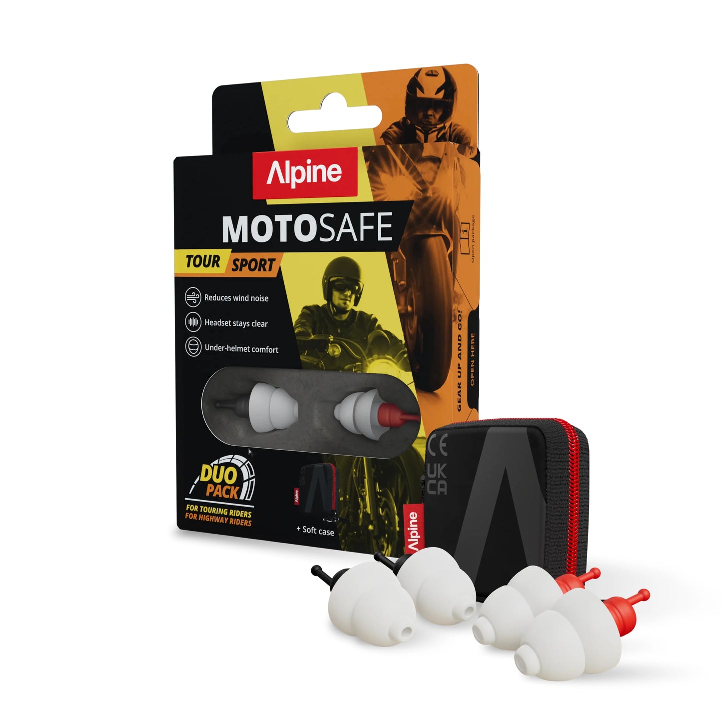 Alpine Motosafe Duo füldugó motorosoknak