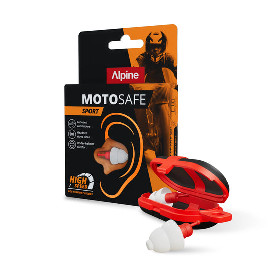 Alpine Motosafe Sport füldugó motorosoknak